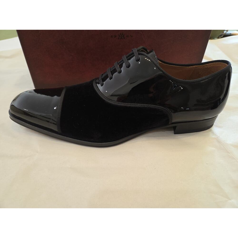 Mezlan 9265 Made In Spain Pio Black FormalTuxedo Lace Up (10.M) - Picture 6 of 13